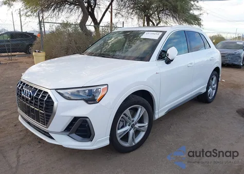 2022 Audi Q3 Premium 45 Tfsi S Line Quattro Tiptronic z USA, uszkodzony, nr VIN WA1DECF30N1007855